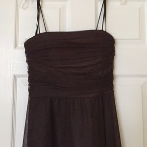 Brown Eliza J cocktail dress